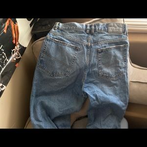 Collision brand (ASOS) straight leg dad jean